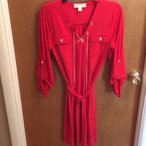 Beautiful Red/Orange Micheal Kors Dress